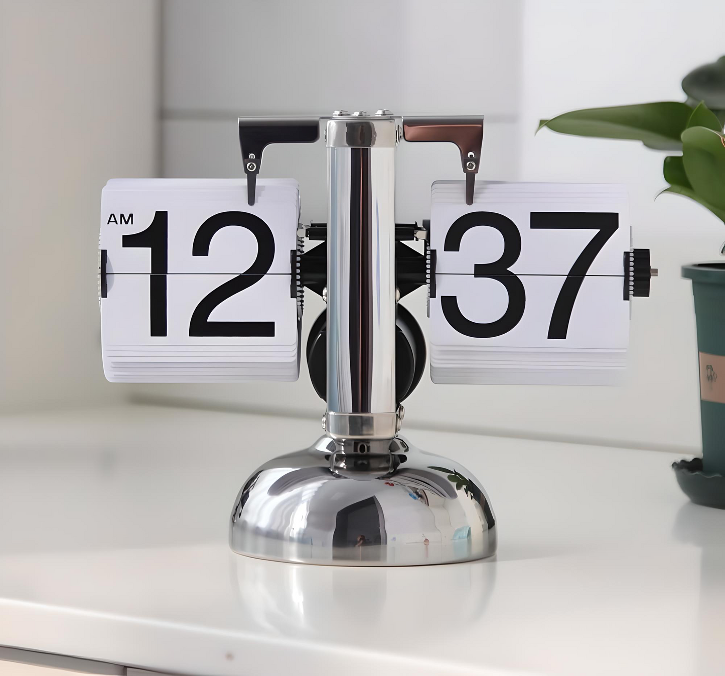 Classical Flipping Table Clock