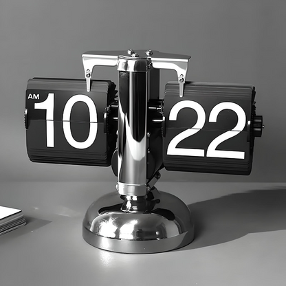 Classical Flipping Table Clock