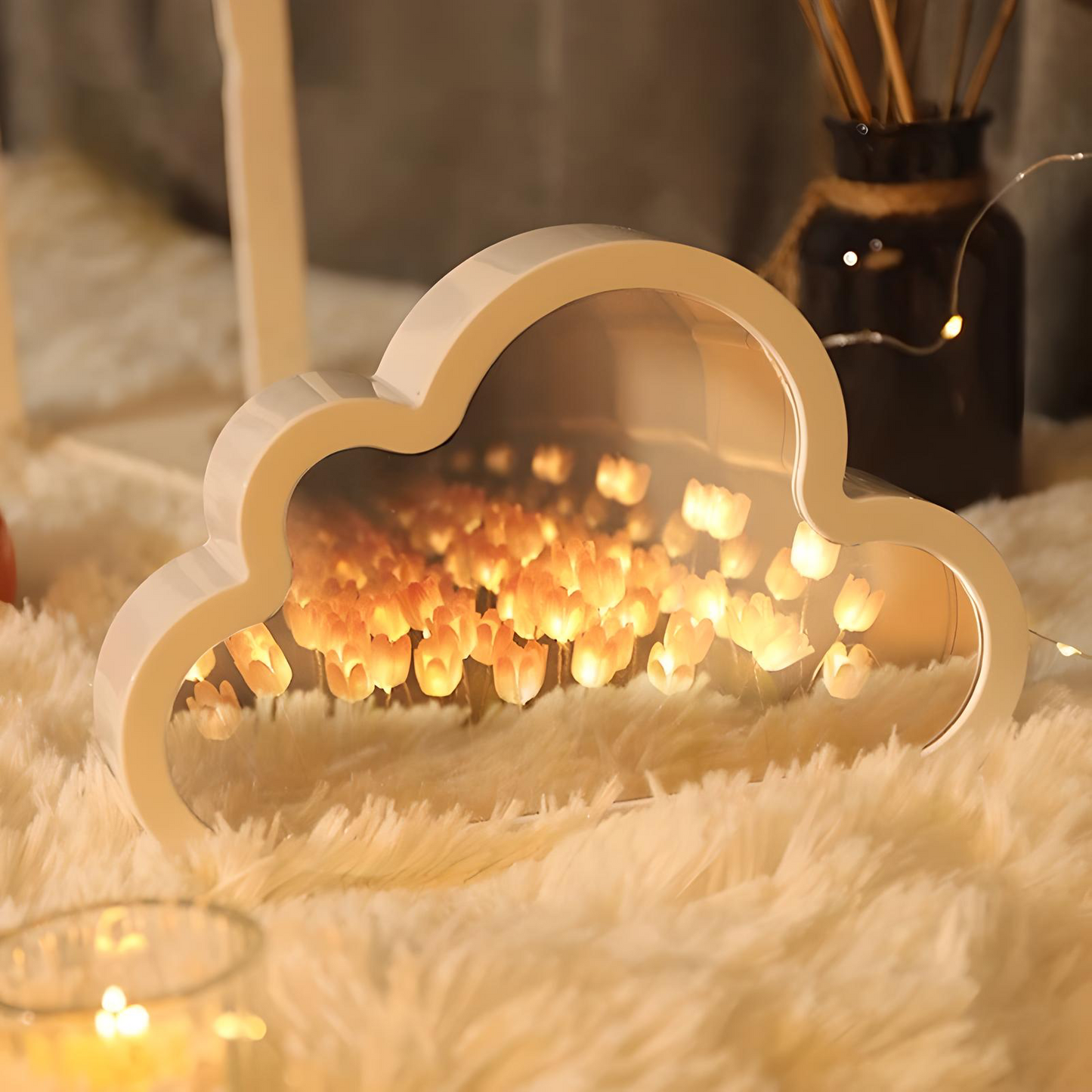 DIY Cloud Tulip LED Night Light