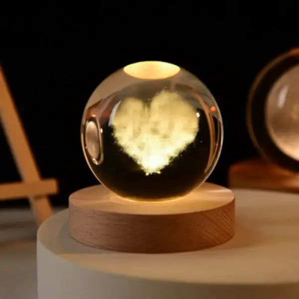 Mesmerizing 3D LED Crystal Ball